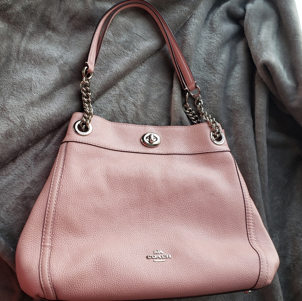 Coach Pebble Leather Handbag